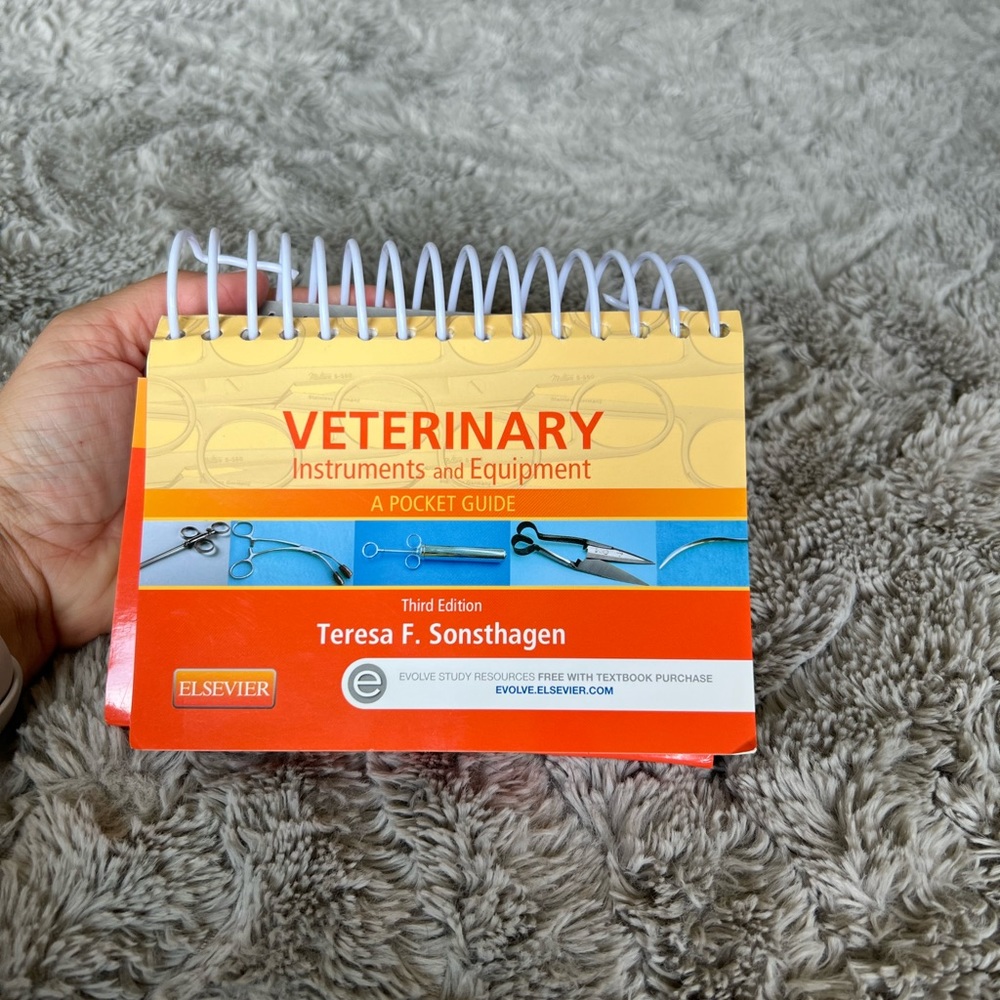 Veterinary instruments and equipment book by Teresa F. Sonsthagen
